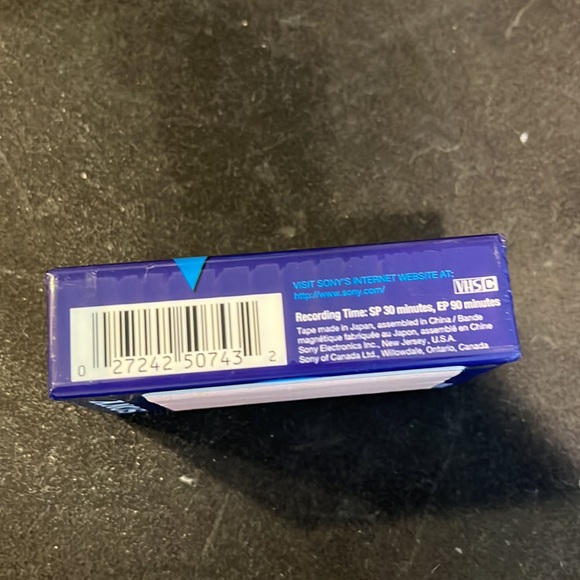 Sony VHS-C cassette - 30 minute - Picture 3 of 3
